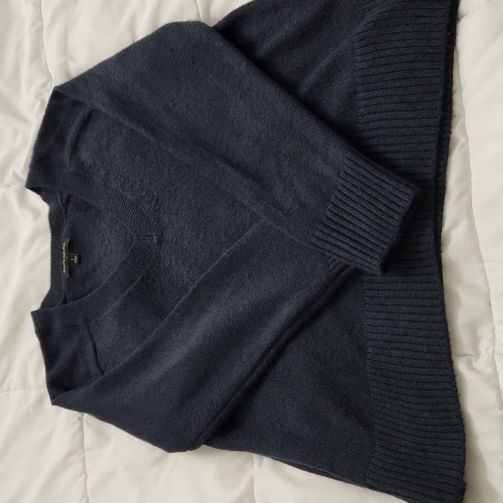 Banana Republic Women LP Navy Blue